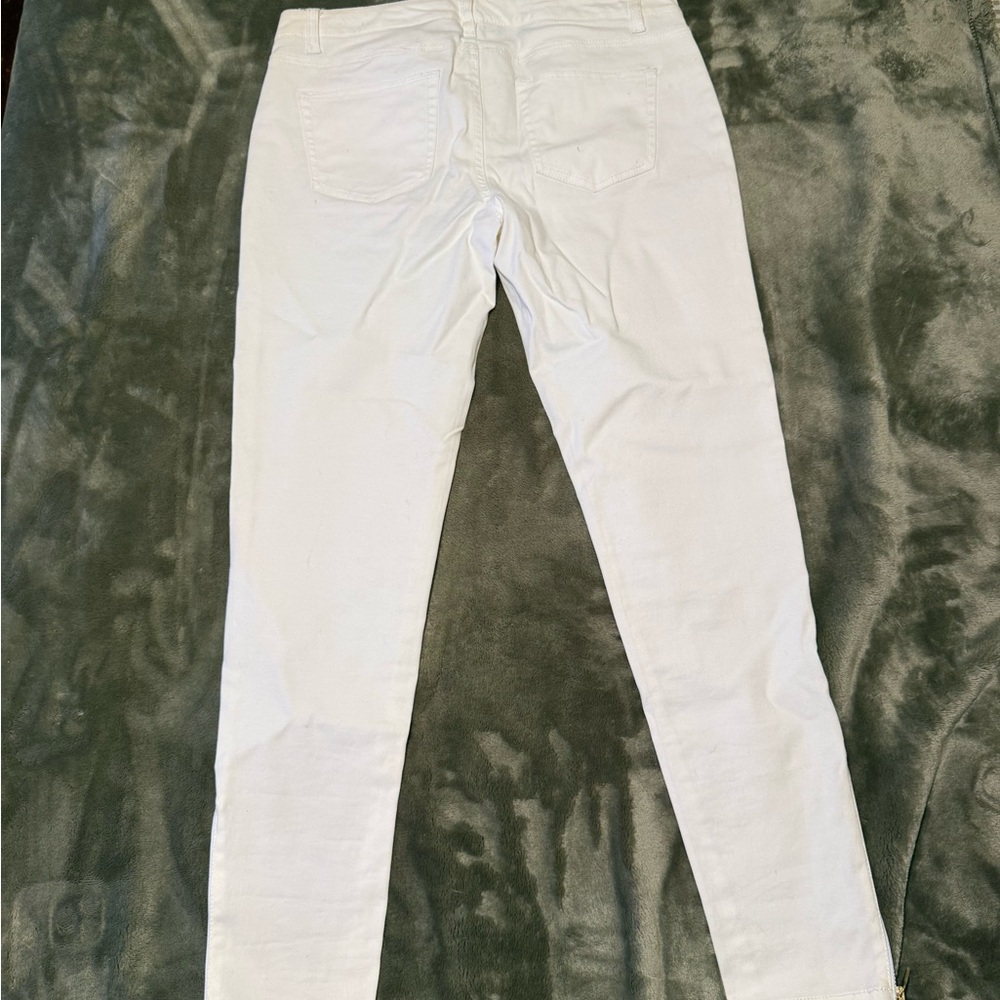 Michael Kors White Skinny Jeans